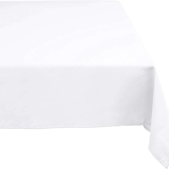 Design Imports White Tablecloth – 60" x 120" – Classic & Durable – NWT - Picture 1 of 1
